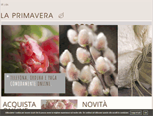Tablet Screenshot of fiorilaprimavera.it